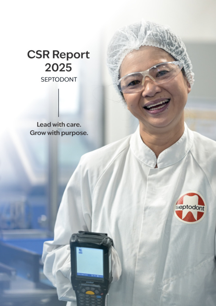 Septodont publiceert het CSR-rapport 2025 1