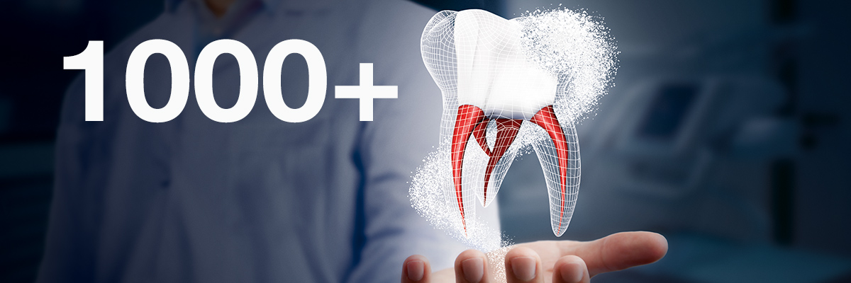 Biodentine bereikt een nieuwe mijlpaal met 1000 wetenschappelijke publicaties!