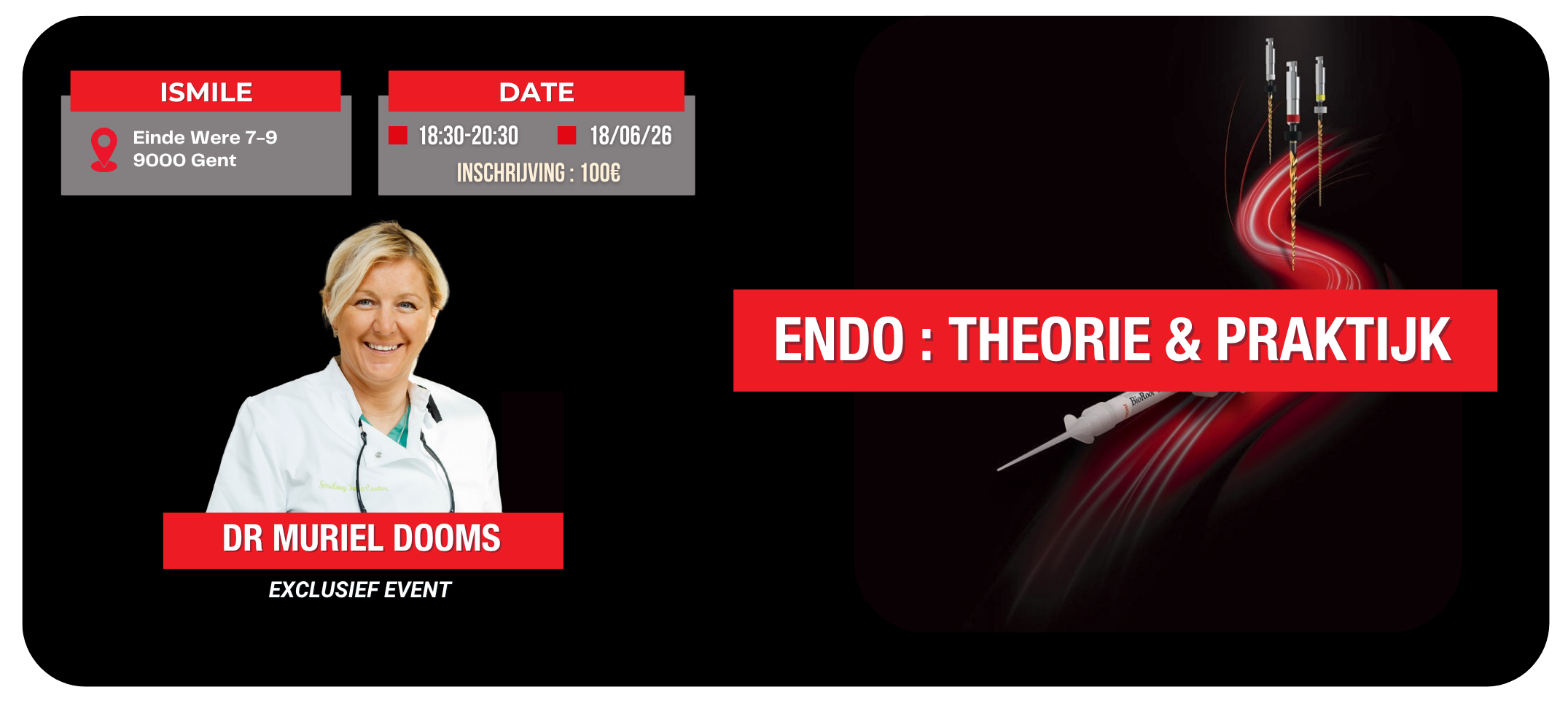 Exclusieve lezing & workshop met Dr. Dooms