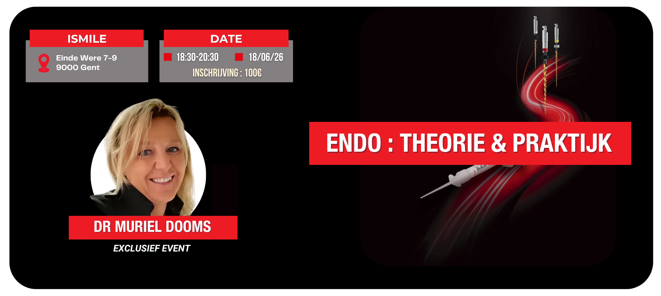 Exclusieve lezing & workshop met Dr. Dooms