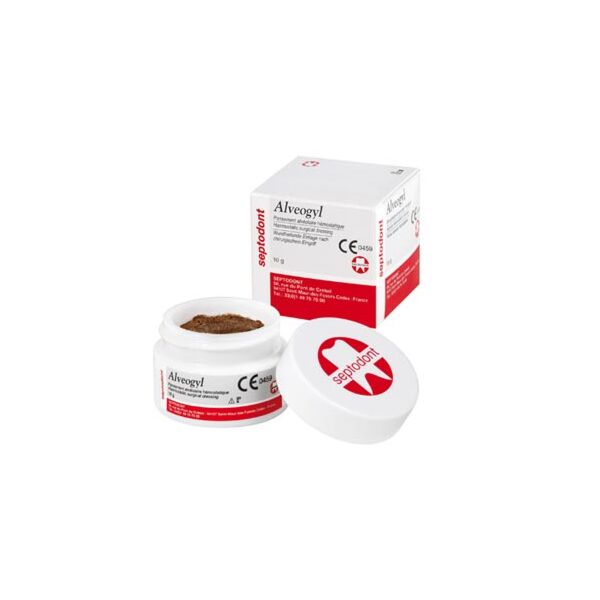 Alveogyl, Alveolair verband doordrenkt met eugenol