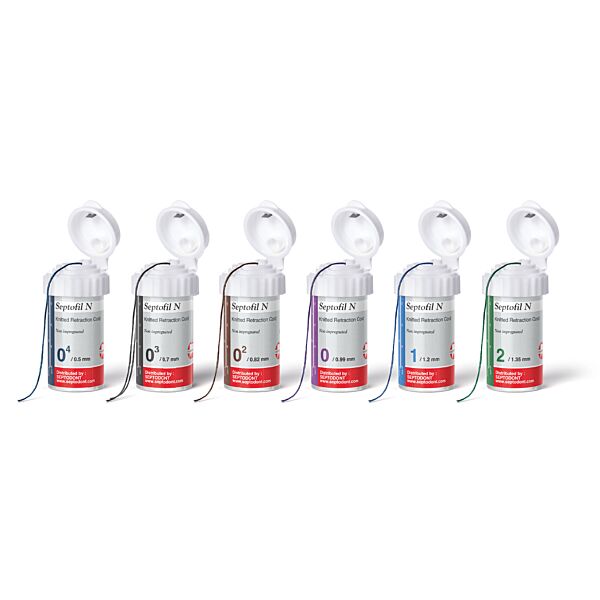 Gebreide gingivale retractiedraad, niet-geïmpregneerd