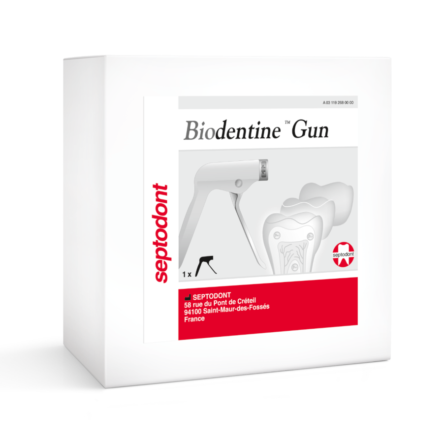 Biodentine XP gun verpakking