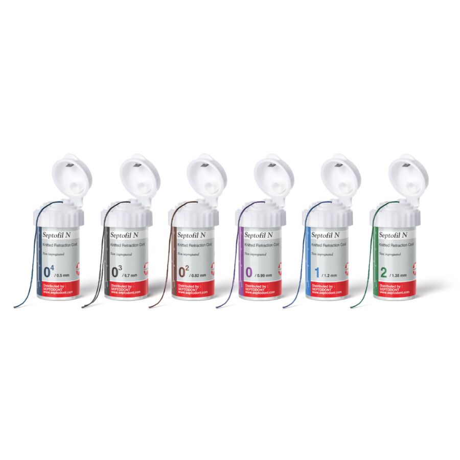 Gebreide gingivale retractiedraad, niet-geïmpregneerd