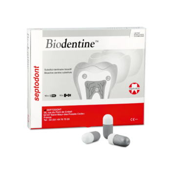 Biodentine, bioactief dentinesubstituut van Septodont

