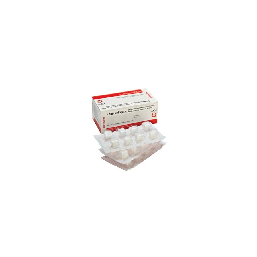 Hemocollagene, Hemostatische spons met rundercollageen

