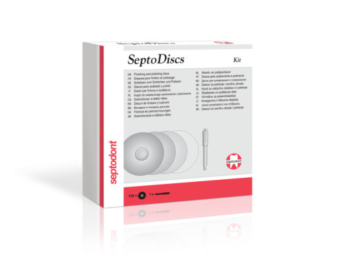 Septodiscs - kit (100 schijven en 1 doorn)
