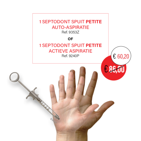 Hand en spuit