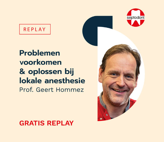 Geert Hommez - webinar lokale anesthesie